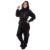 Conjunto Capa de Chuva Com Capuz Feminino e Masculino Preto Impermeável Motoqueiro Nylon 0,20mm Pioneira – 1101