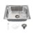 Cuba para cozinha gourmet pia aço inox com acessórios Guarani Pingoo