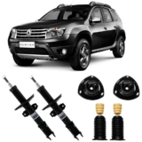 2 Amortecedor Renault Captur Duster Dianteiro Nakata E Kit
