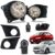 Kit Farol Auxiliar de Milha Com Moldura Prisma LT 2018 2019