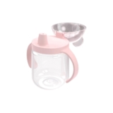 Caneca de Treinamento com Bico 350 ml Ursa Rosa Plasútil