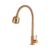 Torneira Para Cozinha Em Aço Inox Jaguaribe Pingoo – Dourado Rose