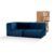 Sofá 2 lugares Modular – Sofá na Caixa	em Boucle com 2 Módulos 1,72m – 1 Braço