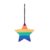 Enfeite para Pendurar Estrela LGBT – 10cm – 1 unidade – Cromus – Rizzo