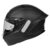 Capacete Gp Tech Pilot Monocolor Preto Fosco