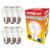 Kit 6 Lampadas Geladeira/Fogao P45 Clara 40W 127V E27 2700k
