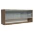 Armário Aéreo Cozinha 120 cm 2 Portas Veneza GW Multimóveis Branco