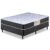 Cama Box Casal Conjugado Granada Umaflex Preto/branco Flor
