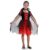 Fantasia Vampira Vermelha Vestido Infantil Com Capa – Halloween