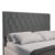 Cabeceira Estofada Para Cama Box Casal Queen Miami de 1,60m Suede Dobuê