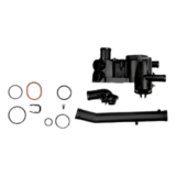 Kit Carcaça da Bomba D’Agua Cavalete Ar Quente – VW Gol Parati G2 G3 G4 – Wisa 7033