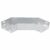 Curva Horizontal Aco Perfurada 90G 100x50mm Para Eletrocalha