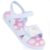 Sandália Feminina  Infantil WorldColors Dreams Kids – Azul Acqua/Rosa