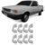Bronzina Casquilho Biela STD Quantum Saveiro Santana 85 a 2006 Metal Leve SBB390
