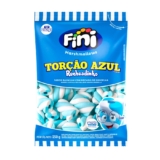Marshmallow Torção Azul Recheadinho – 250 g – 1 unidade – Fini – Rizzo