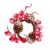 Mini Guirlanda Nevada Frutas e Pinhas 8cm – Vermelho/Marrom – 1 unidade – Cromus – Rizzo
