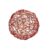 Bola de Natal Aramada – Rosa Gold – 19cm – 1 unidade – Cromus – Rizzo