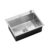 Cuba para cozinha gourmet pia aço inox com acessórios Truká Pingoo