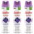 Kit 3 Desinfetante Lysoform Aerossol Lavanda 360ml