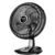 Ventilador de mesa Mondial Turbo 8 pás VTX-40 3 Velocidades Preto
