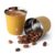 Copo Térmico Goldentec Termic Espresso 80ml Amarelo para bebidas quentes sem tampa
