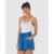 Blusa Básica Feminina Em Ribana Com Renda