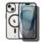 Kit Capa Magsafe Preta e Pelicula Defender Pro Privacidade para iPhone 15 – Gshield