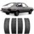 Lona Freio Volkswagen Gol G1 Passat Traseira Fras-le VW/273