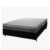 Cama Box Casal Colchão Espuma D45 Pillow Top Strong 138x188x62cm Cinza/Preto Hellen – Suporta até 15
