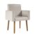 Poltrona Couro Couríno Para Salão – Balaqui Decor