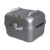 Baú para Moto Bauleto Smart com Porta USB Circuit 28 Litros até 9 Kgs Titanium