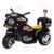 Mini Moto Elétrica Triciclo Infantil Polícia PRETA BW006PR IMPORTWAY