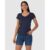 Blusa Básica Feminina Mullet Decote V Em Viscose Stretch