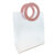 Kit 30 Sacolas com Alça Redonda de Couro Rosa Transparente Fosca PVC (26,5x23x11cm) Artlille – Rizzo