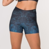 Short Universe Estampado Azul Suplex Fitness Crossfit Musculação Corrida Academia