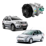 Compressor Ar Condicionado Ford Fiesta Ecosport 6PK Delphi Original Novo CS20484
