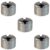 Kit 5 Buchas Reducao 1×3/4 Com Rosca Abrigada Para Condulete