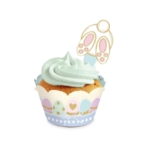 Kit Para Cupcake Páscoa – 12 Unidades – Cromus – Rizzo