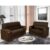 Conjunto de Sofá 3×2 Lugares Styllus Bello Estofados Café