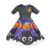 Fantasia Bruxa Infantil de Halloween Vestido Com Morcegos e Aboboras