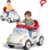 Carrinho de Passeio e Pedal Calesita Fouks Branco Vermelho