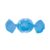 Papel Mini Trufa – 12×12,5cm – Azul Claro – 100 unidades – Cromus – Rizzo Embalagens
