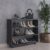 Sapateira Multiuso Organizador Com 03 Prateleiras E Rodízio Pérola L03 Preto – Lyam Decor