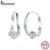 Brincos De Fita Bamoer 925 Sterling BuckleJewelry Para Mulheres