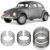 Jogo Anel Segmento STD Fusca 1.6 85 a 86 Metal Leve