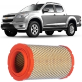 Filtro Ar Chevrolet S10 Pick-up 2.4 2001 A 2016 Tecfil