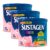 Complemento Alimentar Sustagen Kids Morango Lata 380g | Kit com três unidades