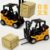 Top toyBrinquedo empilhadeira  Construção de Carro De Menino De Veículos com fricção