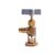 Válvula Perfuradora de Tubos Hulter 1/8 a 5/16  com Manopla HT5341F