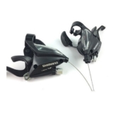 Passador Trocador Shimano Ez Fire Ef500 7v Com Manete Preto